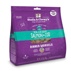 Stella & Chewy's Frozen Dinner Sea-Licious Salmon & Cod For Cats 海洋伴侶(三文魚及鱈魚配方) 3.5oz